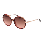 Max & Co Rund Sonnenbrille MO0064 5555F in Braun – 45° Seitenansicht
