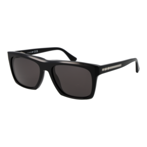 Web Rechteck Sonnenbrille WE0350 5501A in Schwarz – 45° Seitenansicht