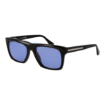 Web Quadrat Sonnenbrille WE0350 5556V in Braun – 45° Seitenansicht