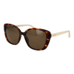 Skechers Rechteck Sonnenbrille SE6265 5652H in Braun – 45° Seitenansicht