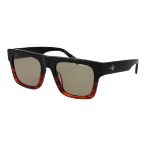 Gant Quadrat Sonnenbrille GA7231 5305N in Schwarz – 45° Seitenansicht