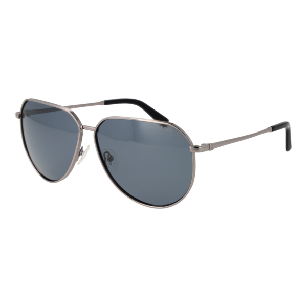 Guess Pilotenbrille Sonnenbrille GU00089 6208D in Gunmetal – 45° Seitenansicht