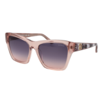 Guess Katzenaugen Sonnenbrille GU00113 5557Z in Rosa – 45° Seitenansicht
