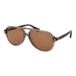 Web Pilotenbrille Sonnenbrille WE0368 5945E in Braun – 45° Seitenansicht