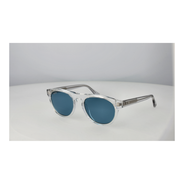 Web Panto Sonnenbrille WE0372 5326V in Transparent – 45° Seitenansicht