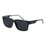 Skechers Quadrat Sonnenbrille SE00025 5520D in Grau – 45° Seitenansicht