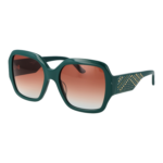 Marciano by Guess Quadrat Sonnenbrille GM00014 5698F in Türkis – 45° Seitenansicht