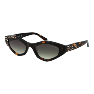 Marciano by Guess Rechteck Sonnenbrille GM00017 5352P in Braun – 45° Seitenansicht