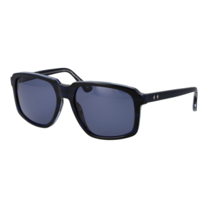 Web Quadrat Sonnenbrille WE0378 5892V in Blau – 45° Seitenansicht