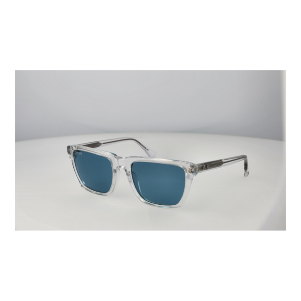 Web Quadrat Sonnenbrille WE0379 5526V in Transparent – 45° Seitenansicht