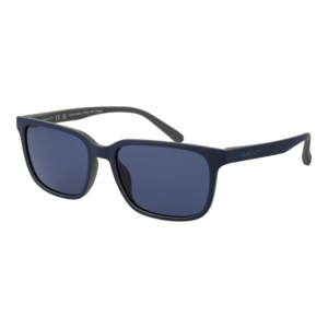 Gant Rechteck Sonnenbrille GA00019 5592V in Blau – 45° Seitenansicht