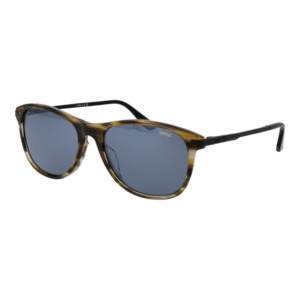 BMW Trapez Sonnenbrille BW0060-H 5445C in Braun – 45° Seitenansicht