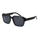 Timberland Quadrat Sonnenbrille TB00043 5601D in Schwarz – 45° Seitenansicht