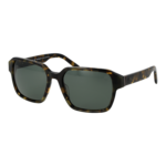 Timberland Quadrat Sonnenbrille TB00043 5655R in Schwarz – 45° Seitenansicht