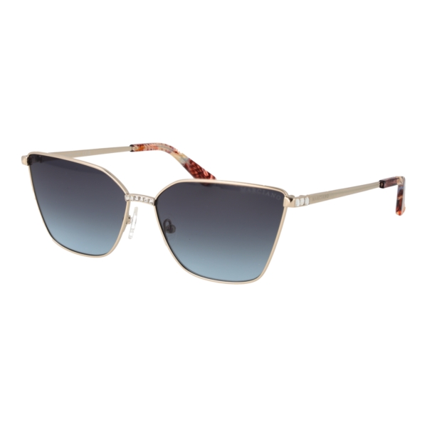 Marciano by Guess Katzenaugen Sonnenbrille GM00023 6033W in Gold – 45° Seitenansicht