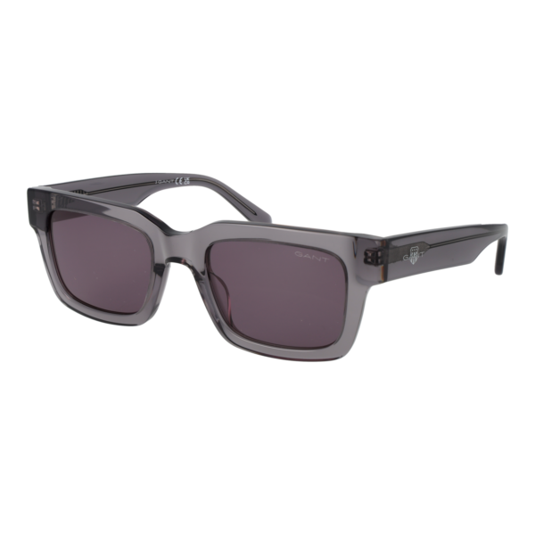 Gant Rechteck Sonnenbrille GA00020 5420A in Grau – 45° Seitenansicht