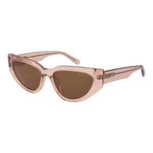 Gant Katzenaugen Sonnenbrille GA00021 5557E in Rosa – 45° Seitenansicht