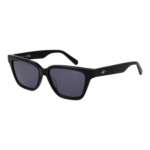 Gant Quadrat Sonnenbrille GA00023 5401A in Schwarz – 45° Seitenansicht