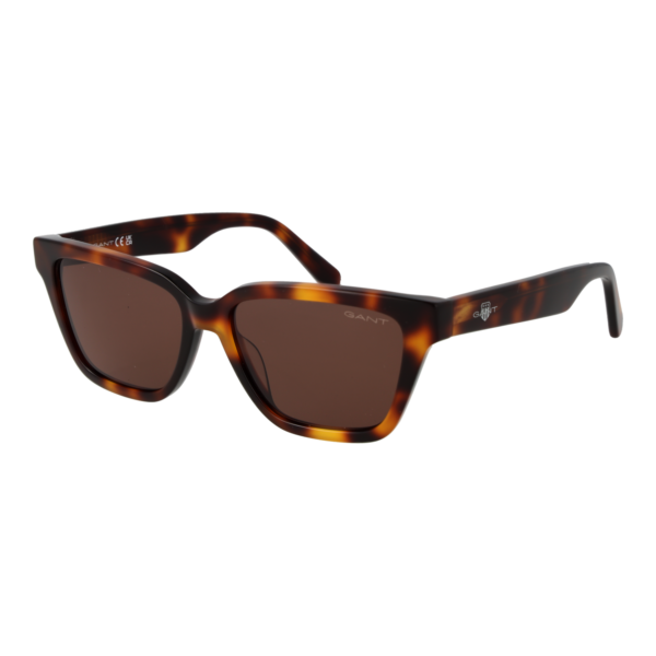 Gant Quadrat Sonnenbrille GA00023 5452E in Braun – 45° Seitenansicht