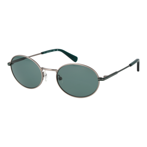 Gant Rund Sonnenbrille GA00025 5115N in Gunmetal – 45° Seitenansicht