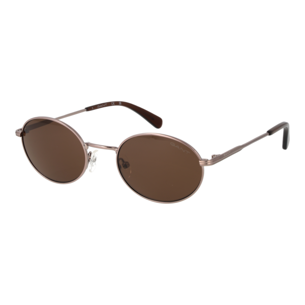 Gant Rund Sonnenbrille GA00025 5136E in Braun – 45° Seitenansicht