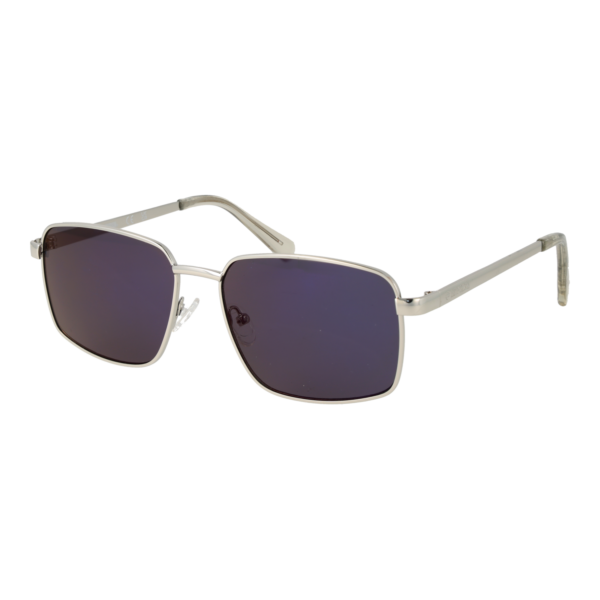 Harley-Davidson Pilotenbrille Sonnenbrille HM00006 5810C in Silber – 45° Seitenansicht