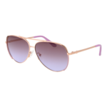 Guess Pilotenbrille Sonnenbrille GU00193 6259F in Rosé Gold – 45° Seitenansicht