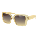 Guess Quadrat Sonnenbrille GU00200 5339B in Gelb – 45° Seitenansicht