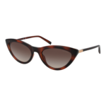 Guess Katzenaugen Sonnenbrille GU3053 5552F in Braun – 45° Seitenansicht