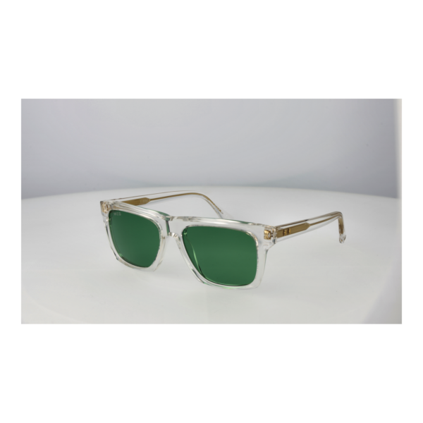 Web Rechteck Sonnenbrille WE0382 5526N in Transparent – 45° Seitenansicht