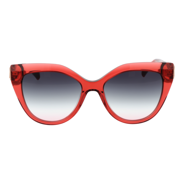 Ana Hickmann Sonnenbrille AH9402 54T02 – Frontansicht mit Azetat Rahmen und Grau Gläsern