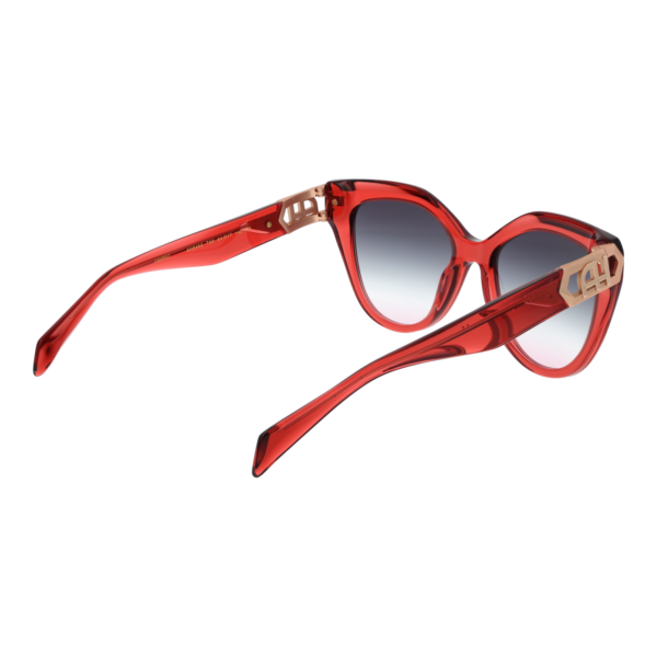 Rückansicht der Ana Hickmann Sonnenbrille AH9402 54T02 – Azetat Rahmen