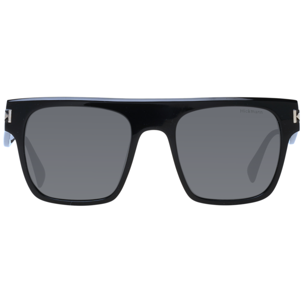 Ana Hickmann Sonnenbrille HI9155 50A01 – Frontansicht mit Azetat Rahmen und Schwarz Gläsern