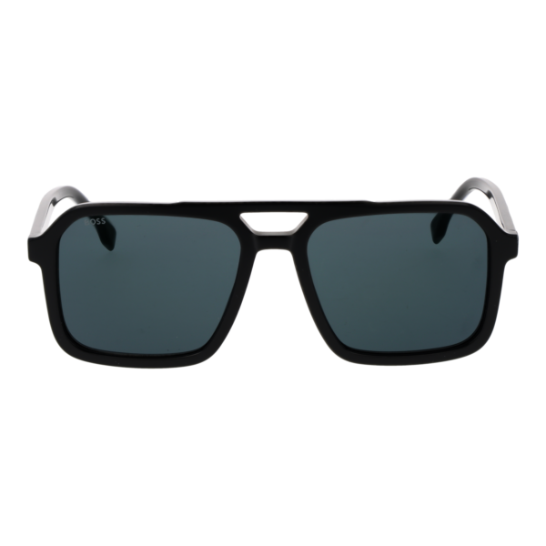 Boss Sonnenbrille BOSS 1894/S 56807I8 – Frontansicht mit Azetat Rahmen und Blau Gläsern