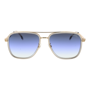 Carrera Sonnenbrille CARRERA 3089/S 58KB7GB – Frontansicht mit Metall Rahmen und Grau Gläsern