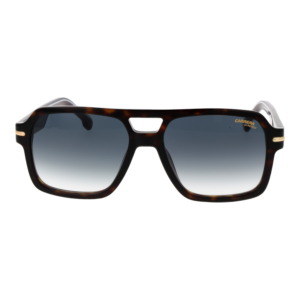Carrera Sonnenbrille CARRERA 377/S 560869K – Frontansicht mit Azetat Rahmen und Blau Gläsern