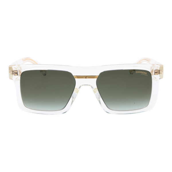 Carrera Sonnenbrille VICTORY C 25/S 54900D6 – Frontansicht mit Polyamid Rahmen und Grün Gläsern