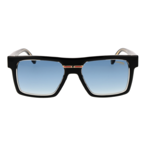 Carrera Sonnenbrille VICTORY C 25/S 54EI708 – Frontansicht mit Polyamid Rahmen und Blau Gläsern