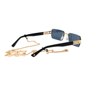 Rückansicht der Dsquared2 Sonnenbrille D2 0189/S/SE 57000JO – Metall Rahmen