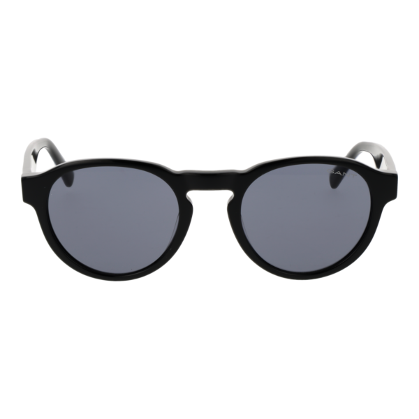 Gant Sonnenbrille GA00002 5101A – Frontansicht mit Azetat Rahmen und Grau Gläsern