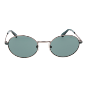 Gant Sonnenbrille GA00025 5115N – Frontansicht mit Metall Rahmen und Türkis Gläsern