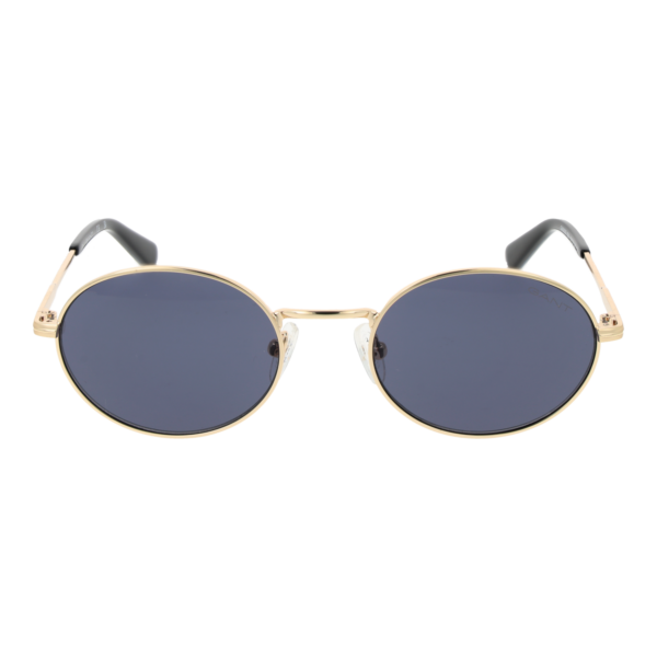 Gant Sonnenbrille GA00025 5132A – Frontansicht mit Metall Rahmen und Grau Gläsern