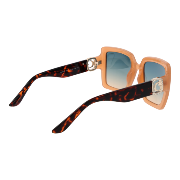 Rückansicht der Guess Sonnenbrille GU00103 5257P – Kunststoff Rahmen
