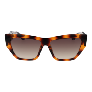 Guess Sonnenbrille GU00111 5652F – Frontansicht mit Kunststoff Rahmen und Grau Gläsern
