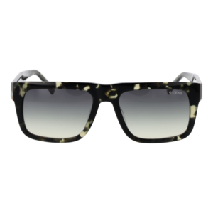 Guess Sonnenbrille GU00171 5498P – Frontansicht mit Azetat Rahmen und Grün Gläsern