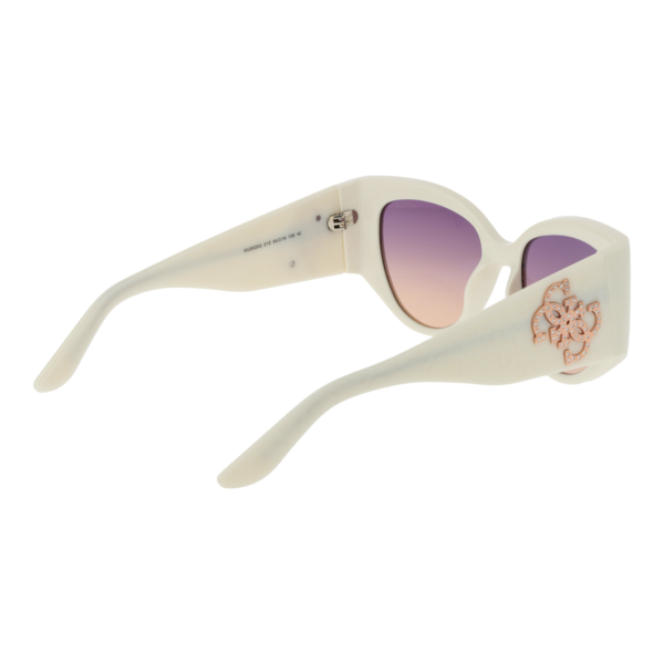 Rückansicht der Guess Sonnenbrille GU00202 5421Z – Kunststoff Rahmen