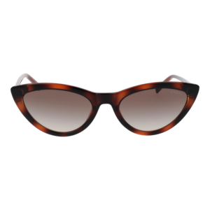 Guess Sonnenbrille GU3053 5552F – Frontansicht mit Kunststoff Rahmen und Braun Gläsern