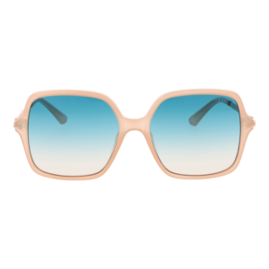 Guess Sonnenbrille GU7845 5757P – Frontansicht mit Azetat Rahmen und Türkis Gläsern