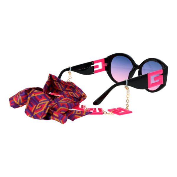 Rückansicht der Guess Sonnenbrille GU7917 5674T – Kunststoff Rahmen
