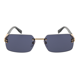 Marc Jacobs Sonnenbrille MARC 902/S 60RHLIR – Frontansicht mit Metall Rahmen und Grau Gläsern